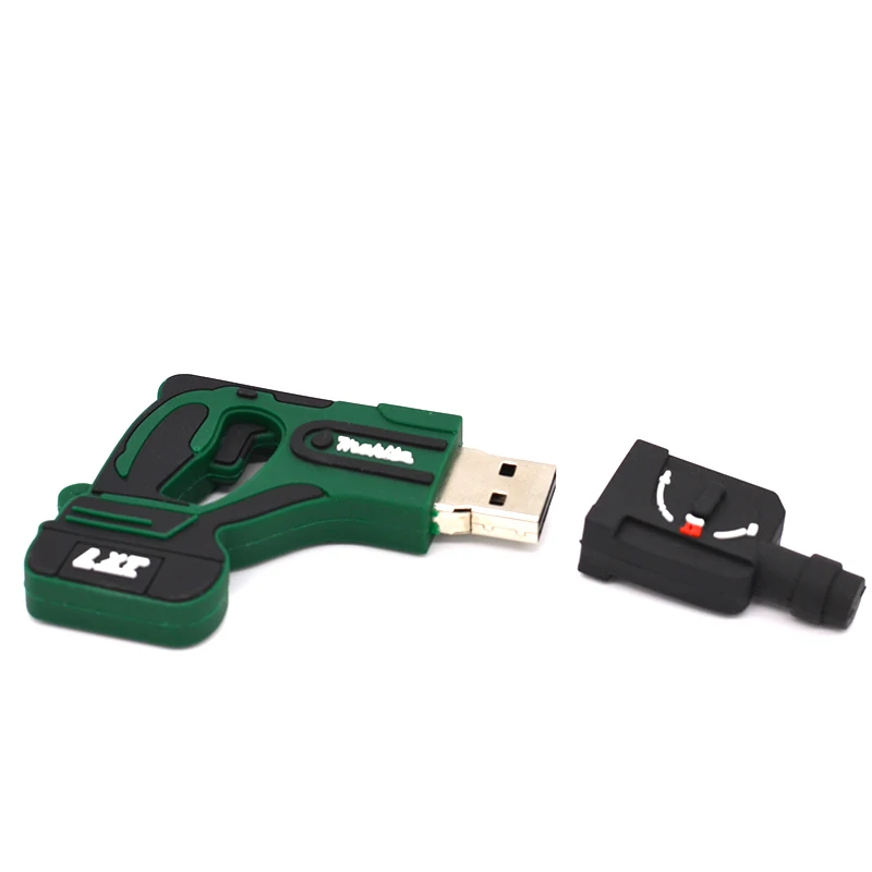 Дрель USB флэш-накопитель 2 0 брелок флеш-накопитель пистолет объемом памяти 4 ГБ/8