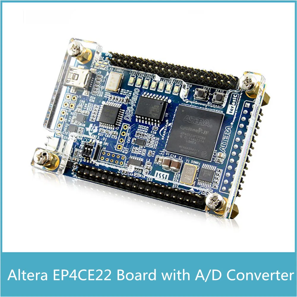 Altera Cyclone Характеристическая вязкость полимера EP4CE22 FPGA Совет по развитию DE0 Nano с 32