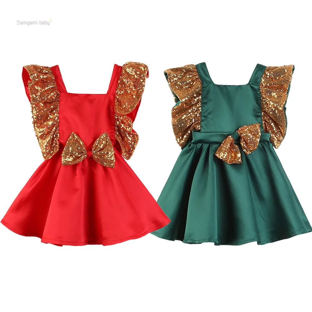 2019 Spring Summer New Baby princess kid dress elegant for girls Special Occasion Wedding Flower Girl Tutu Dress Toddler | Детская