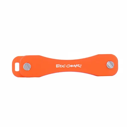 Orange EDC Шестерня алюминиевый брелок держатель папка зажим карманный многофункциональный инструмент Органайзер коллектор умный зажим набор бар гаджет Открытый лагерь - Цвет: Orange