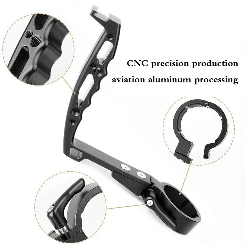 Для DJI Ronin S алюминиевый сплав l образный для ручной карданный стабилизатор