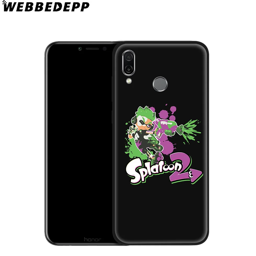 Мягкий чехол Splatoon 2 Mushroom Girl Для Huawei P8 P9 P10 P20 P30 Lite Pro P Smart Z Plus 2019 Y6 Prime 2018 2017 Mini |