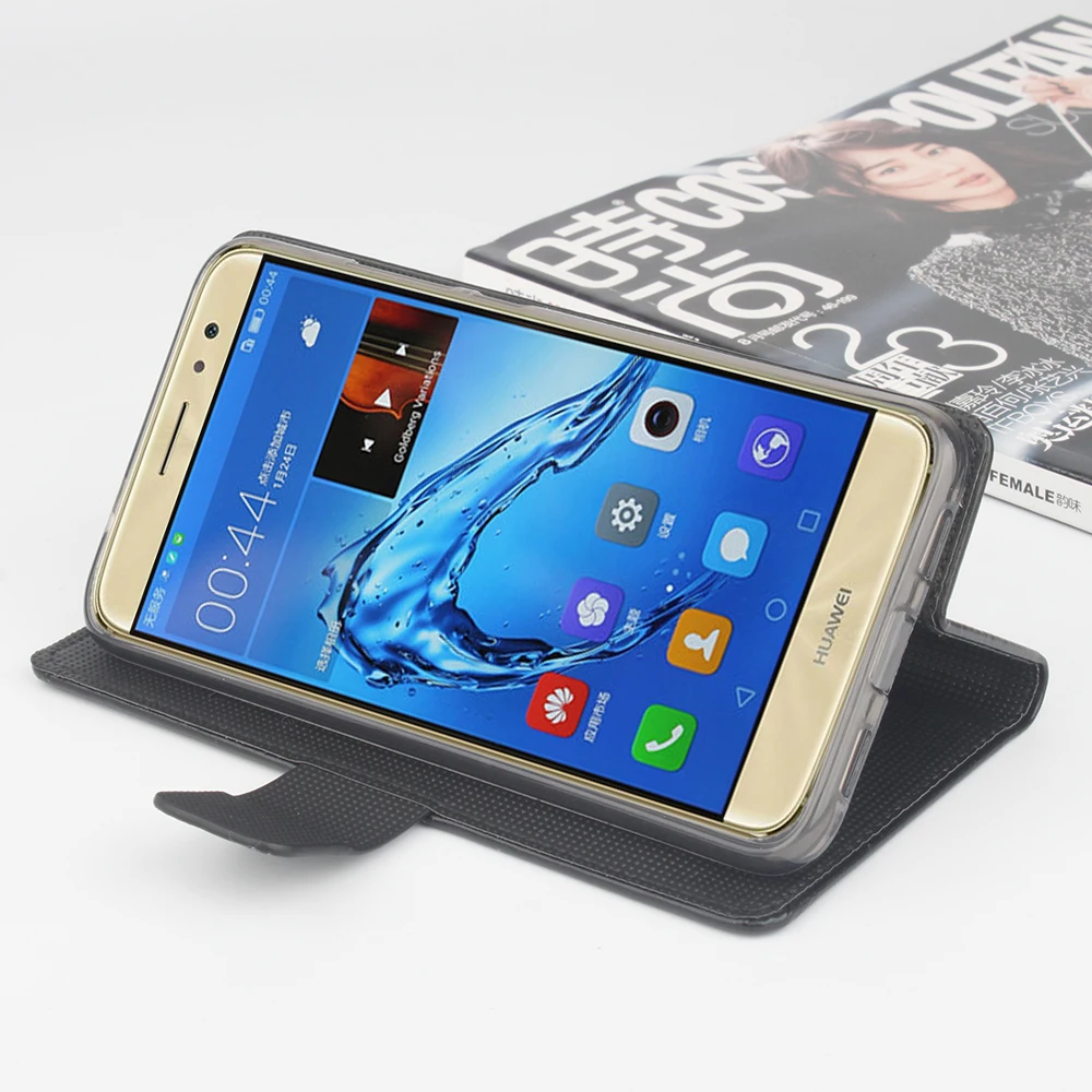 Чехол От hongbaiwei для Huawei maimang 5 роскошный кожаный чехол с откидной крышкой Crazy Horse