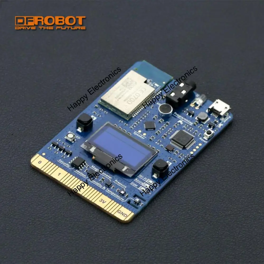 Комплект разработчика MXChip Microsoft ть IoT STM32F412 ARM Cortex M4F + EMW3166 модуль Wi Fi OLED
