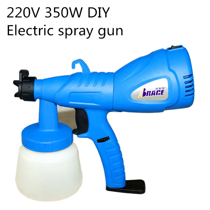 Бесплатная доставка Главная DIY электрический распылитель краски gun.800ml. 350 W.220V