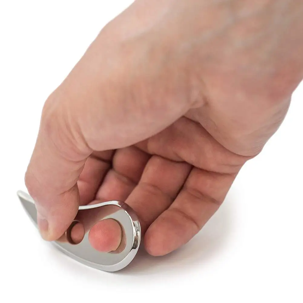 Фитнес-Мини-скребок из нержавеющей стали для ухода за здоровьем, массажер для лица, шеи, рук, расслабляющий инструмент, спортивные мышцы для расслабления и ухода