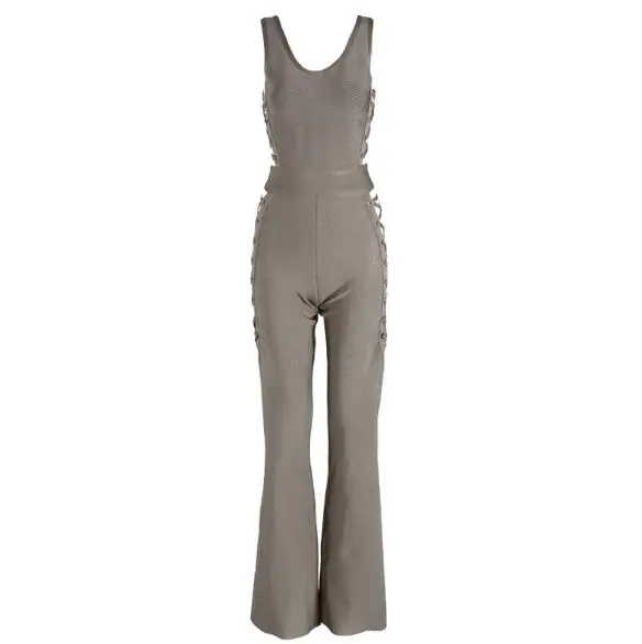 Наивысшего качества пикантные bodycon Узелок Полная длина на низком партия Паб Леди