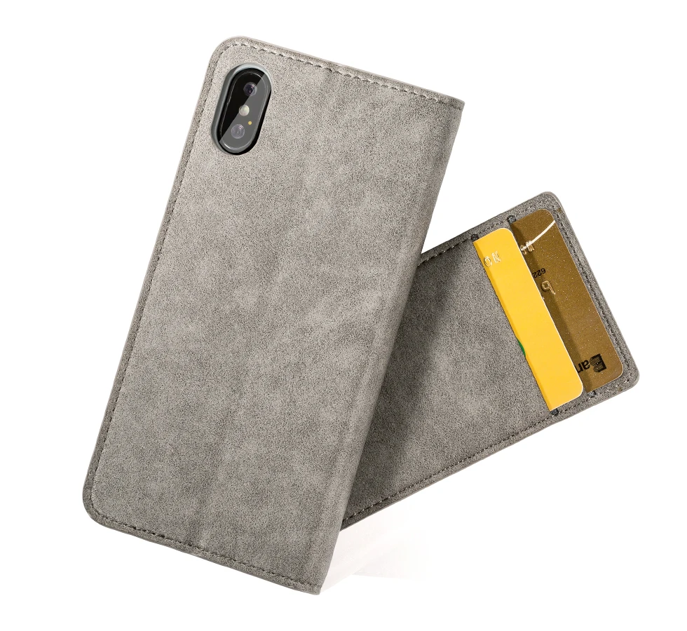 Luxury Flip Wallet Leather Cases For iPhone 6 6s 7 8 7plus 8plus Card slot Mobile Phone Shell Samsung S8 S8plus | Мобильные телефоны