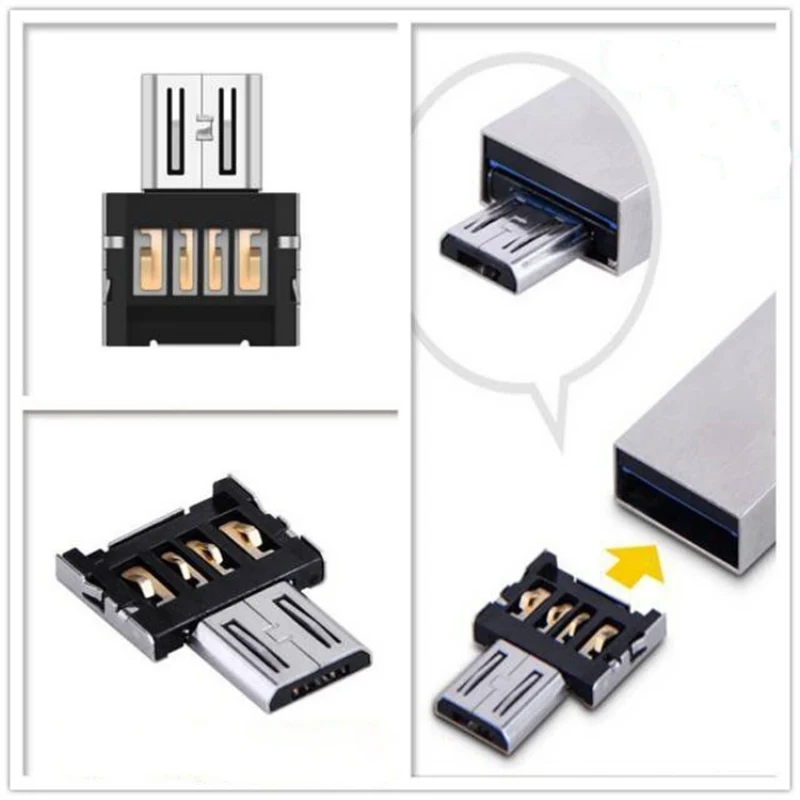 Переходник Mini USB 2 0 на Micro OTG электронный конвертер зарядного устройства адаптер