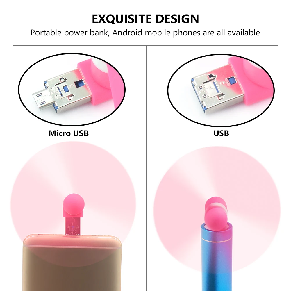 Micro USB крутые вентиляторы, мобильный телефон, USB вентилятор-гаджет, летняя USB ветряная мельница, вентилятор для samsung, Android, OTG, смартфон, внешний аккумулятор