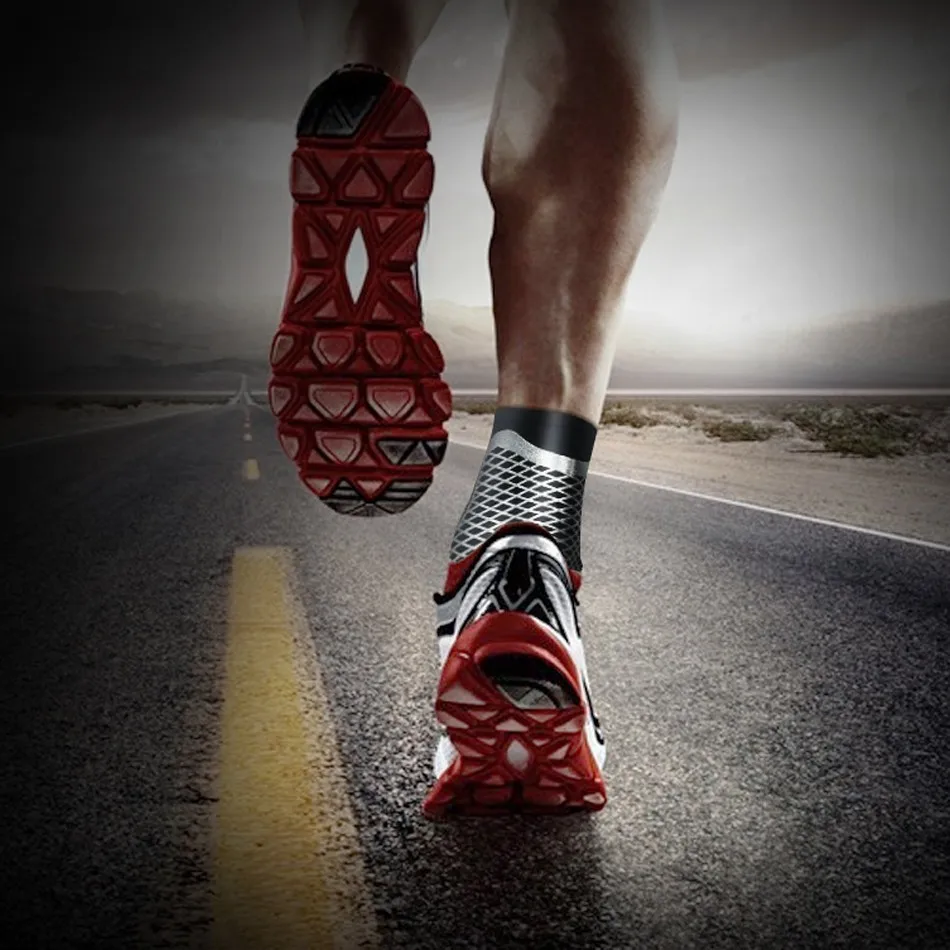 Эластичный Бандаж для поддержки лодыжки тренажерного зала 1 шт. защитное