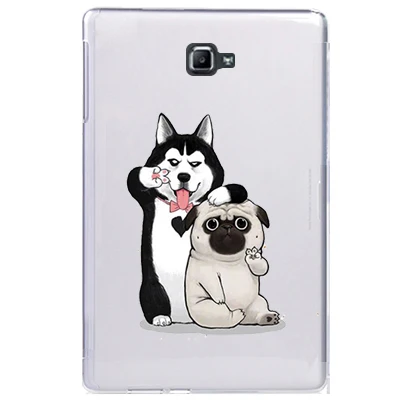 Мягкие TPU печатных чехол для Samsung Galaxy Tab A A6 10," SM-T580 T585 T580 T585N T 580 10,1 дюймовый корпус Fundas - Цвет: B4