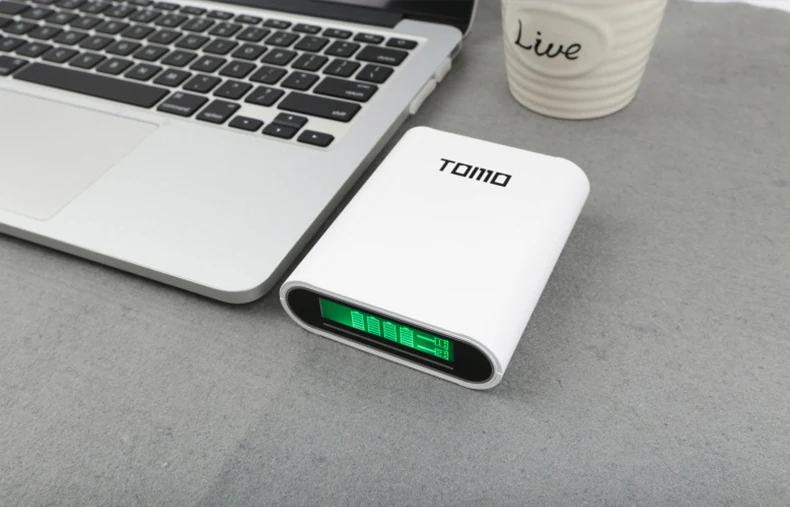Внешний аккумулятор TOMO S4 18650 зарядное устройство для литий ионных аккумуляторов
