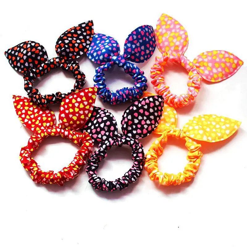 

10PCS/Lot Rabbit Ears Hair Accessories For Women Headband,Elastic Bands For Hair For Girls,Hair Band Hair Ornaments For Kids