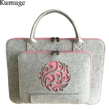 11.6 13.3 14 15 15.6 17 inch Laptop Bag Sleeve for Macbook Air Pro Retina 13 15 Notebook Case for Huawei/Xiaomi Women Briefcase