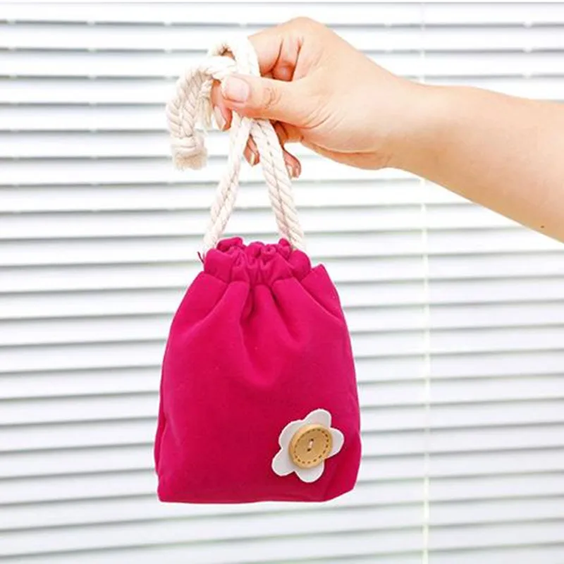 Лидер продаж 2017 милая сумка для порта с цветочным узором карамельных цветов