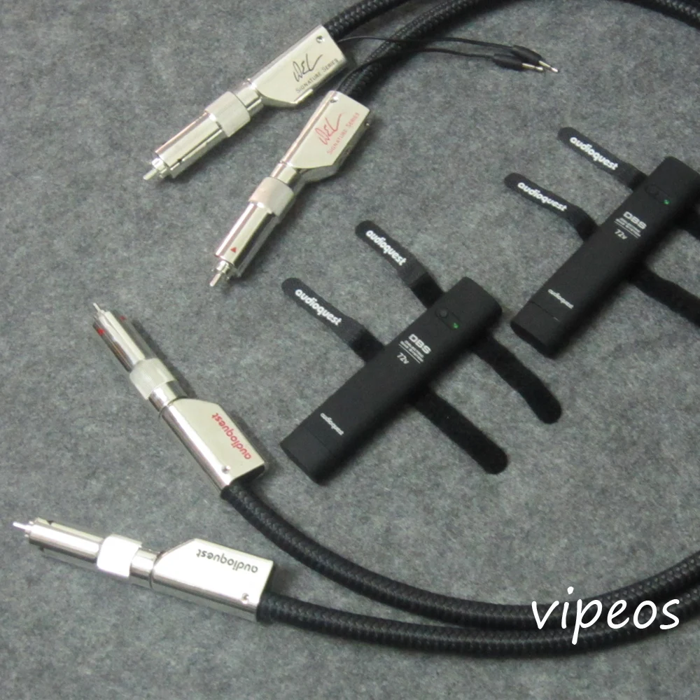 Пар аудио кабелей 1 м для соединения ёршика 72 в DBS RCA|audiophile cable|72v dbswel signature |