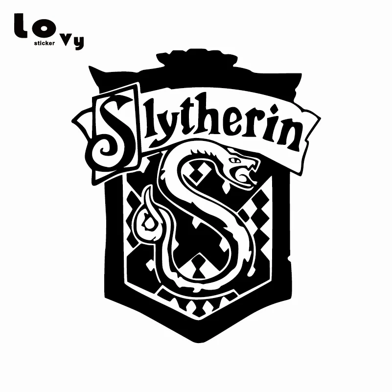 Гарри Поттер автомобиля стикеры Творческий слизистый гребень виниловая