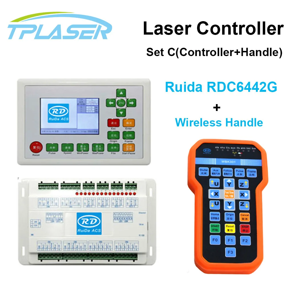 Ruida RDC6442G DSP лазерный контроллер PSU Wi Fi ручка для Co2 лазерной гравировки и