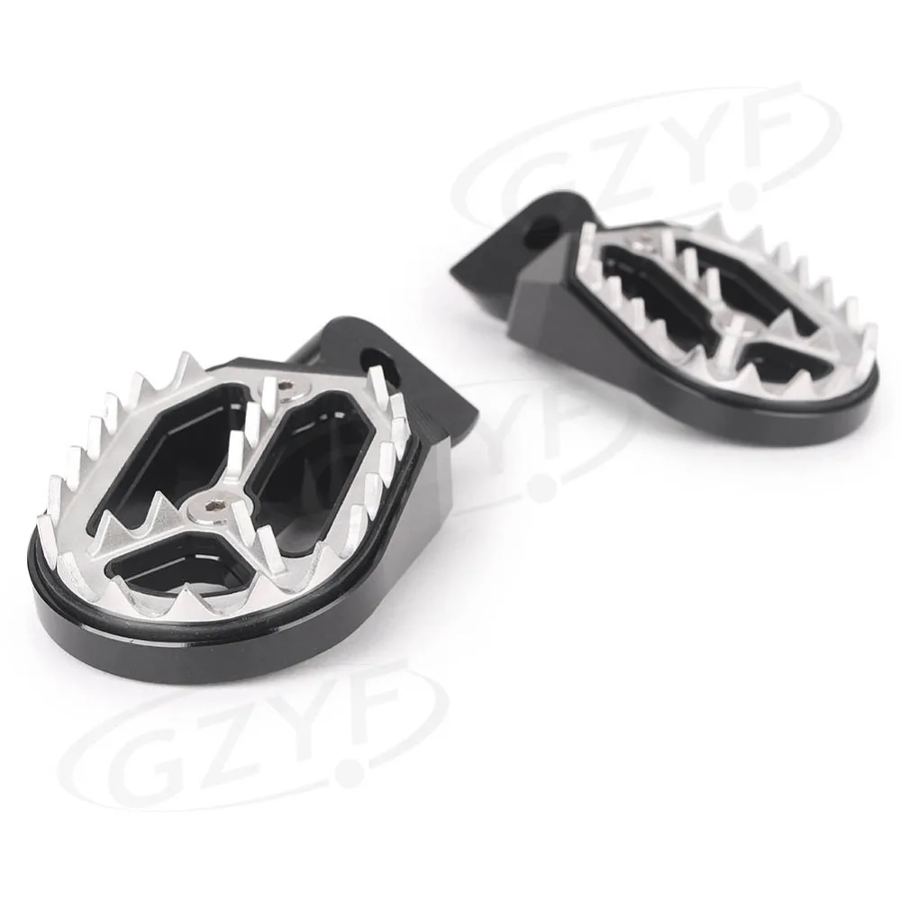Подножки для мотоцикла GZYF подножки Yamaha YZ85/125/250/ YZ/WR250F 1999 2015 & YZ450F 2004 острые зубья