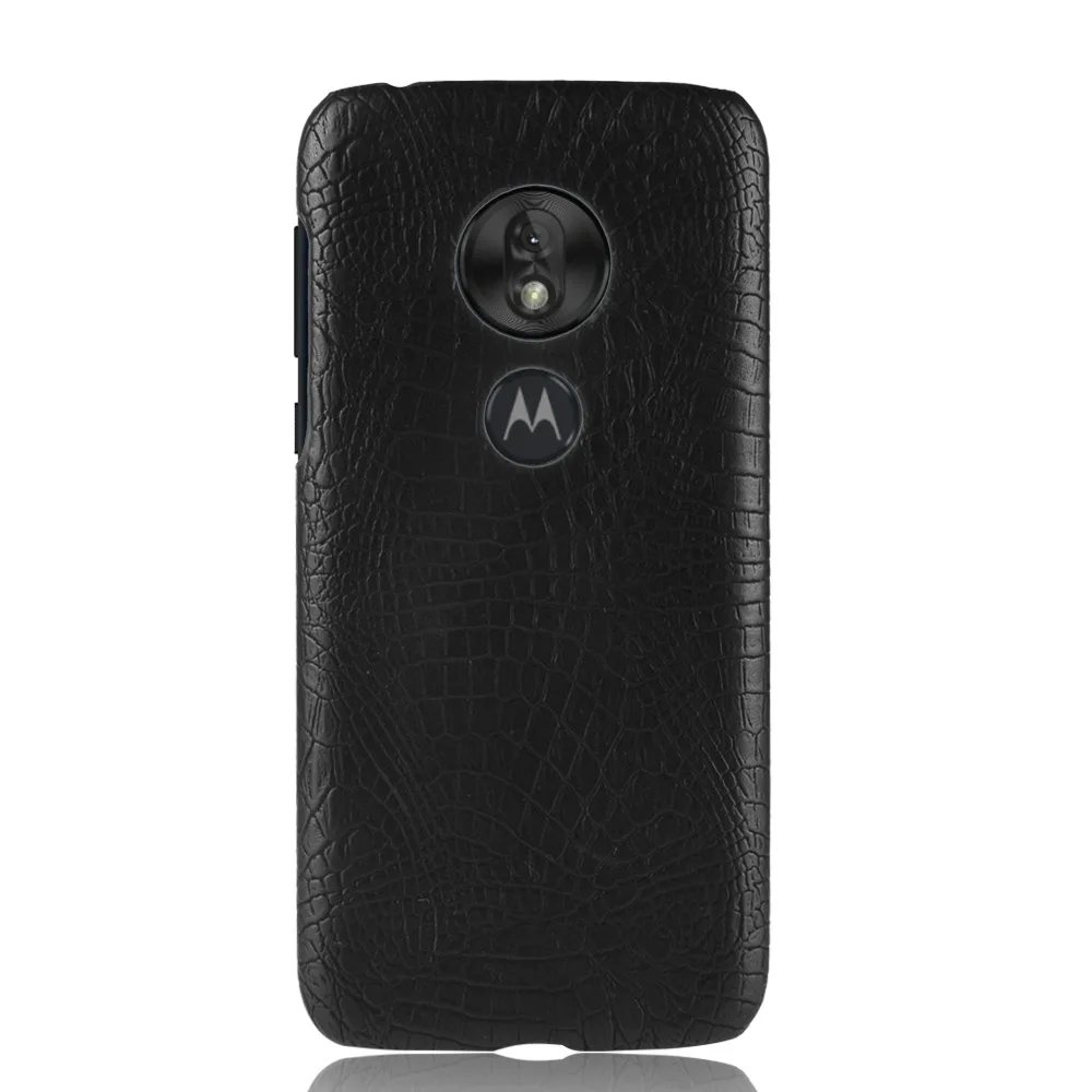 Новое поступление кожаный чехол с узором под крокодиловую кожу для Motorola Moto G7 G 7 Plus