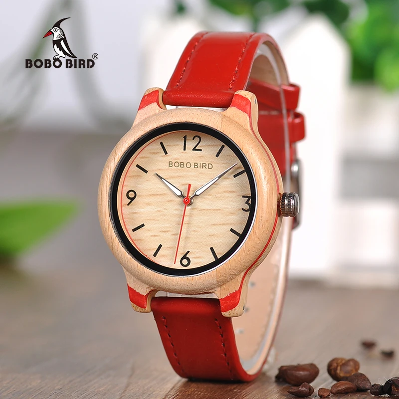 BOBO BIRD парные часы женские деревянные мужские кварцевые бамбуковые relogio feminino erkek kol