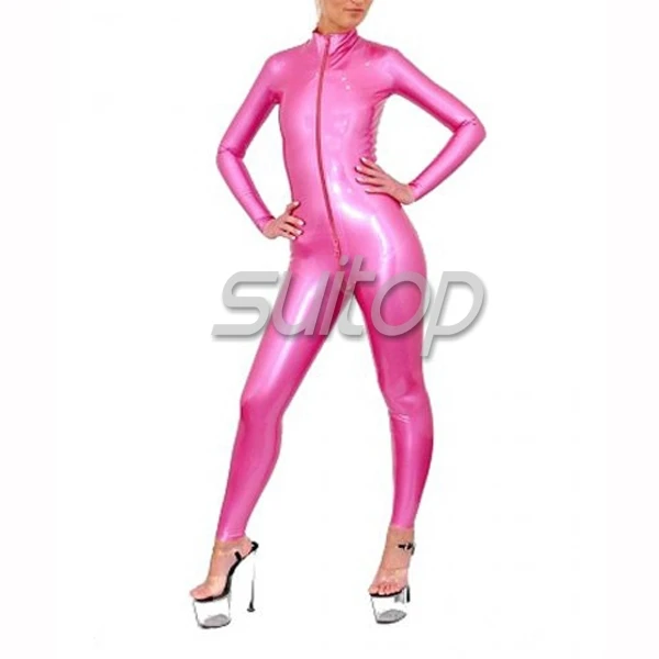 Латексные металлические Розовые боди zentai из резины высокого качества|rubber zentai|rubber