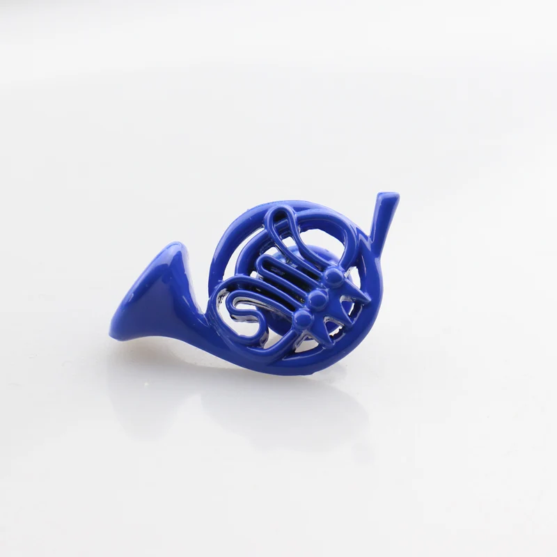 

New HIMYM How I Met Your Mother Blue French Horn Pins Women/Men Brooches TV Series Jewelry