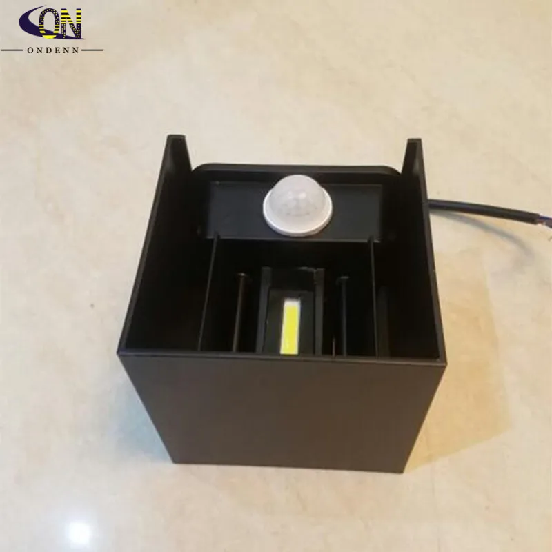 Светодиодный настенный светильник с датчиком движения 9 Вт 12 | Лампы и освещение