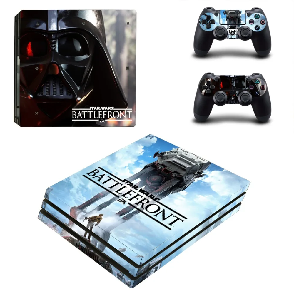 Виниловая наклейка Star Wars для Sony Playstation 4 и 2 контроллеров PS4 Pro пленка кожи|Наклейки|