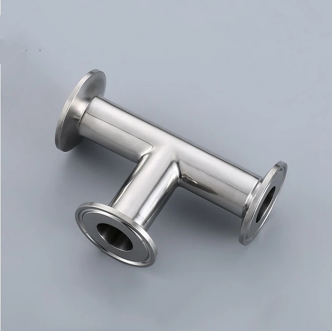 Free shipping 19-108mm many size for choose Sanitary Tri Clamp 3 Way Tee Stainless Steel 304 | Обустройство дома