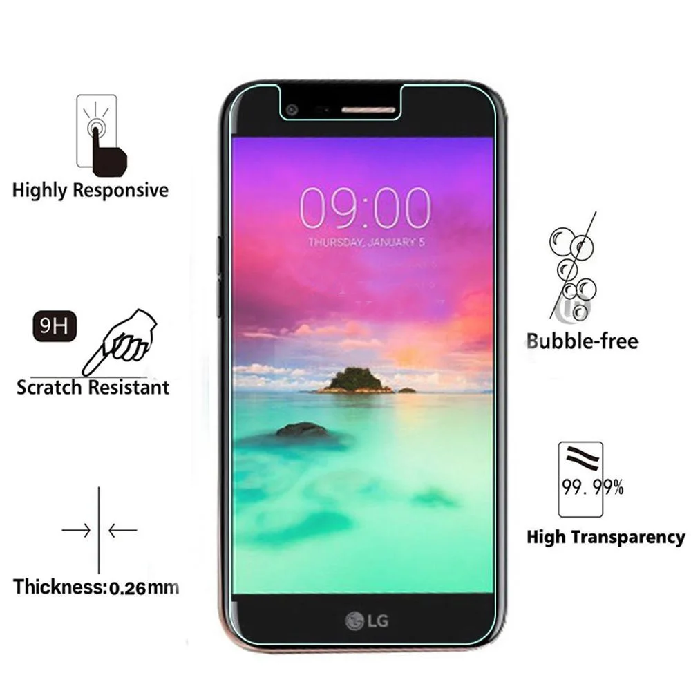 2 шт. Экран протектор для Стекло LG K8 закаленное Стекло с рисунками для LG K8 Стекло для LG lv3 M200N X240 US215 Защитная пленка для телефона xnrapid