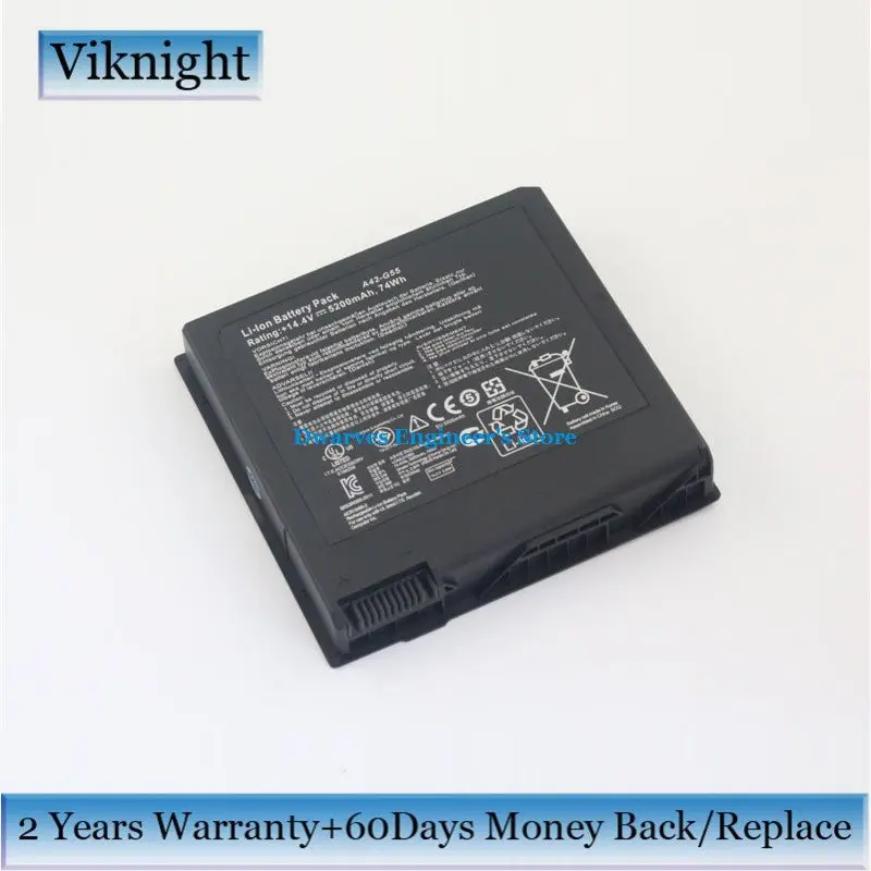 14 4 В 74Wh запасная батарея для Asus G55 G55V G55VM G55VW DH71 CA G55XI361VW BL 5200 мАч|battery for asus|asus g55vw