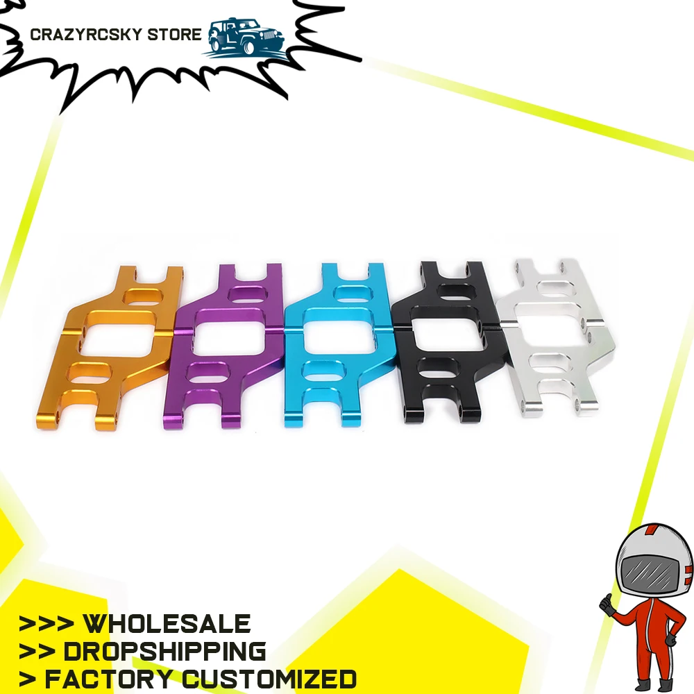 Алюминиевая Передняя Нижняя подвеска управления a-Arms для Rc хобби модель