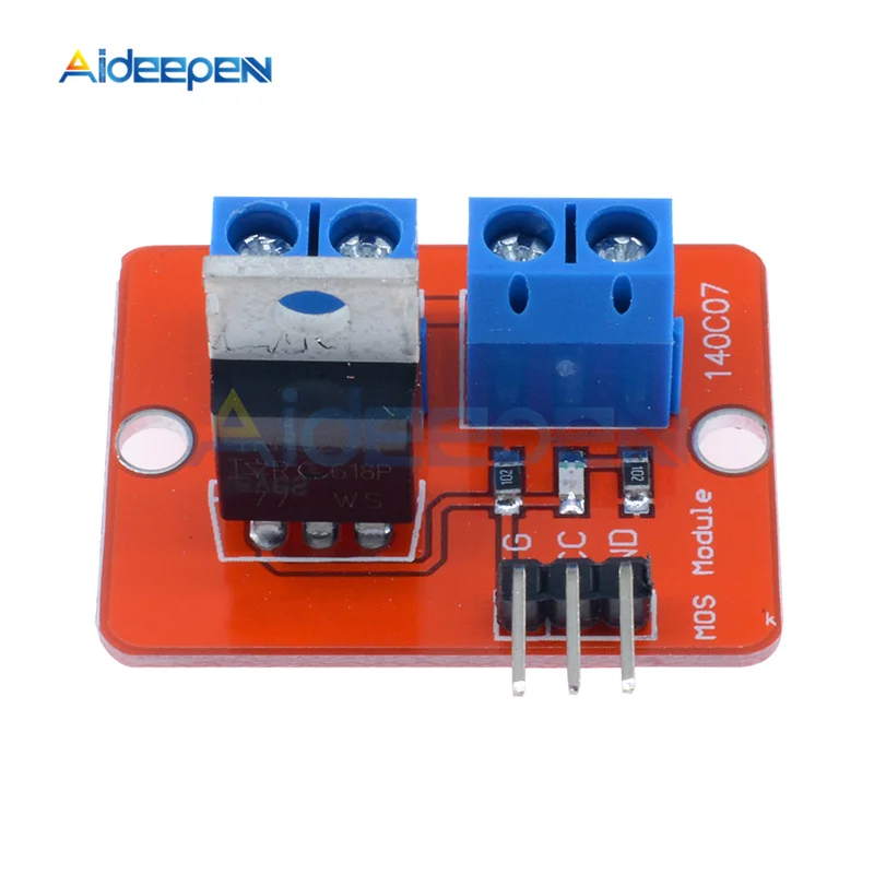 IRF520 0-24V Топ Mosfet Кнопка драйвер MOS модуль 3 V 5V Для Arduino MCU ARM Raspberry pi DIY Kit | Инструменты