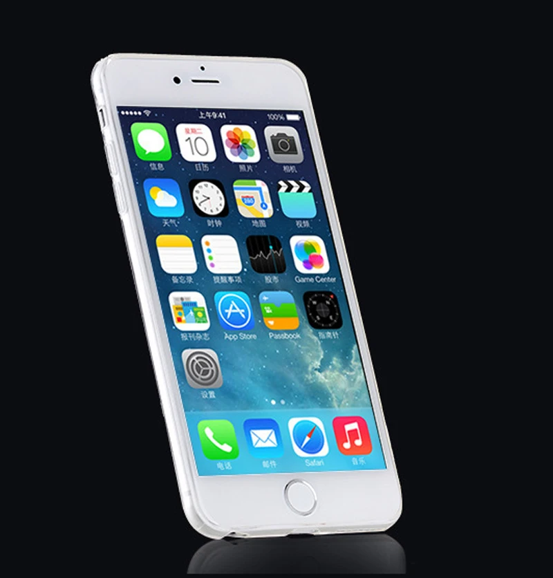 Ультратонкий прозрачный силиконовый чехол Kisstop для iPhone 6 6s X XS Max XR 7 8 Plus мягкая