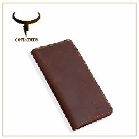 COWATHER,, топ, корова, натуральная кожа, Роскошные, мужские кошельки, высокое качество, мужской кошелек, Ретро стиль, дизайн, мужской