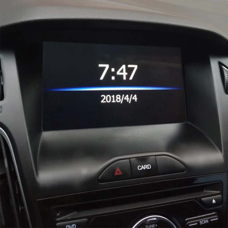 8-дюймовый экран для автомобиля Ford Escort Focus RS ST с GPS-навигацией закаленное стекло