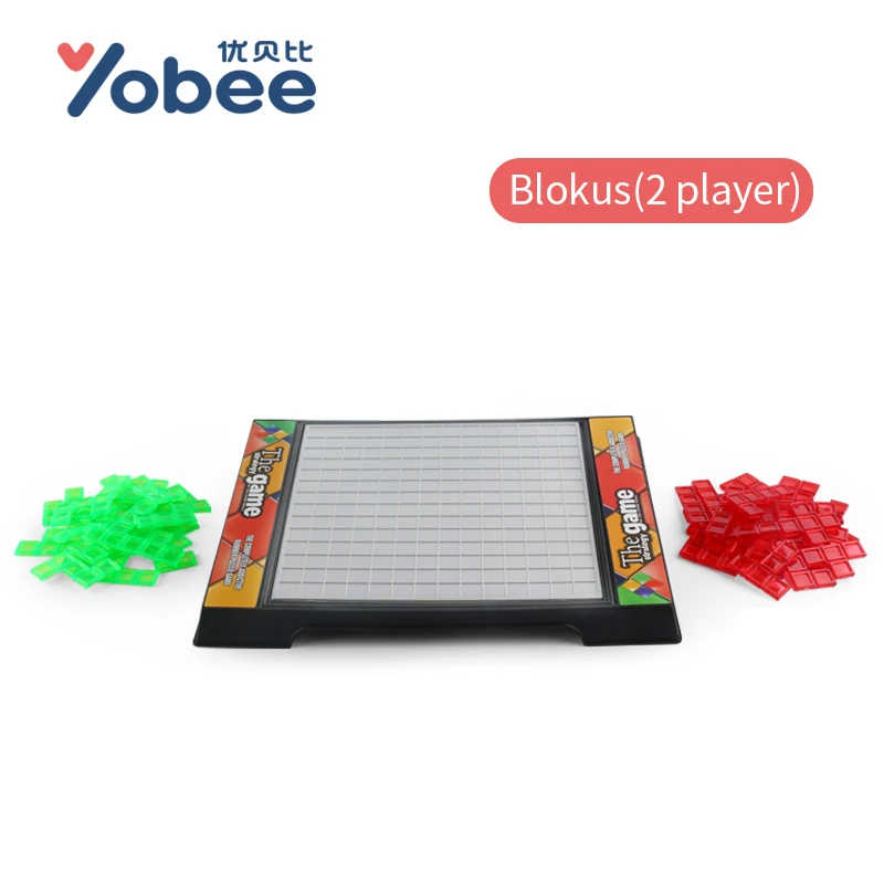 Yobee головоломки Blokus доска для игры Вечерние Для детей игрушки семейной