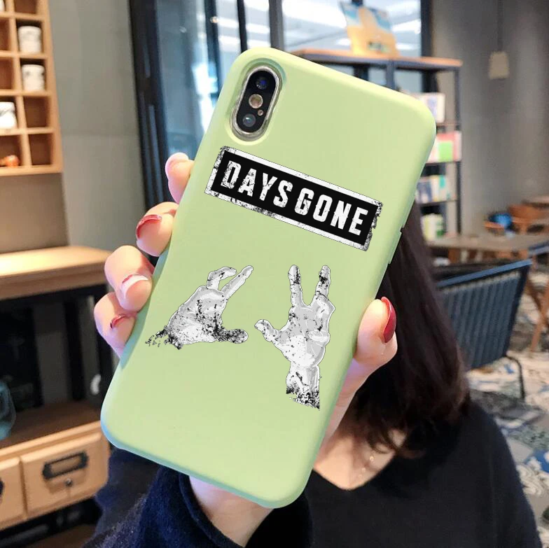 Days Gone MONGREL прощание MC цветной мягкий силиконовый телефон чехол для iPhone 6 6s 6plus 7 7plus 8 8plus XR XS XSMAX