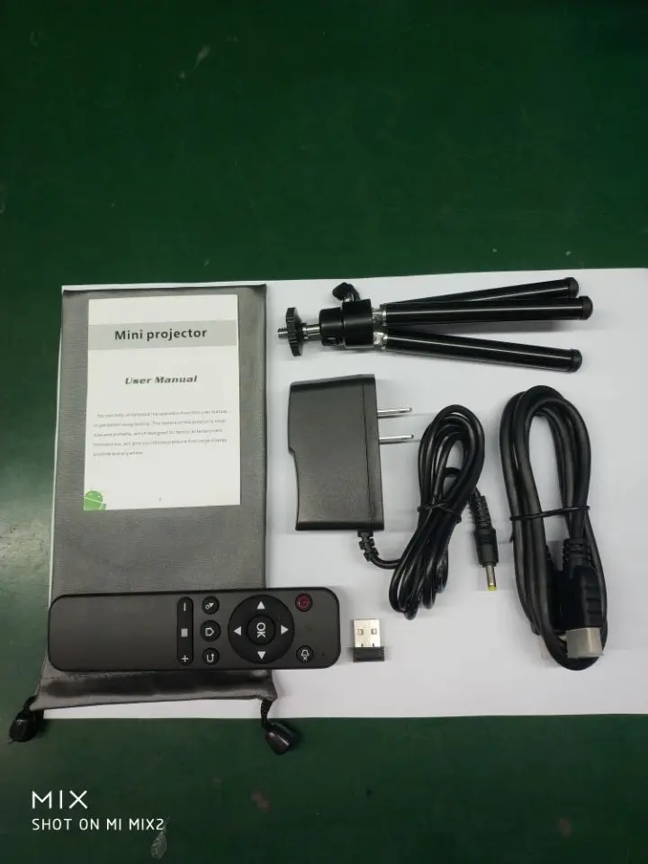 H96-p проектор android карманный pico проектор H96 dlp Мини проектор 2G 16G amlogic S905 4K 2,4G 5,8G Wifi BT4.0 домашний кинотеатр