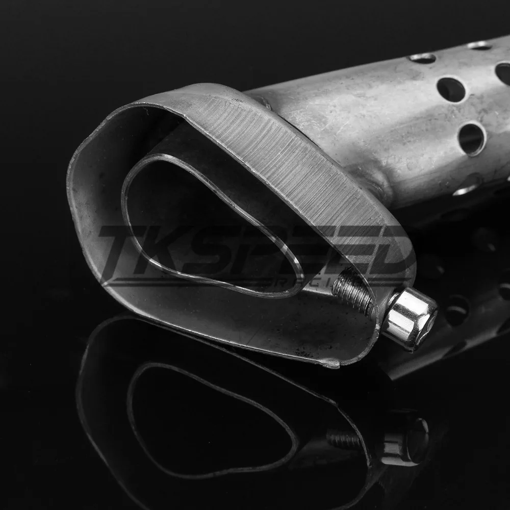 Универсальный глушитель выхлопной трубы мотоцикла регулируемый дБ для KTM Ducati 42 - Фото №1