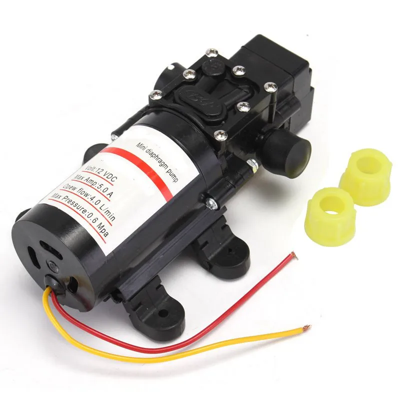 MTGATHER DC 12V водяной самовсасывающий мембранный насос давления для Caravan/RV/лодки/морской лодки чрезвычайно эффективный