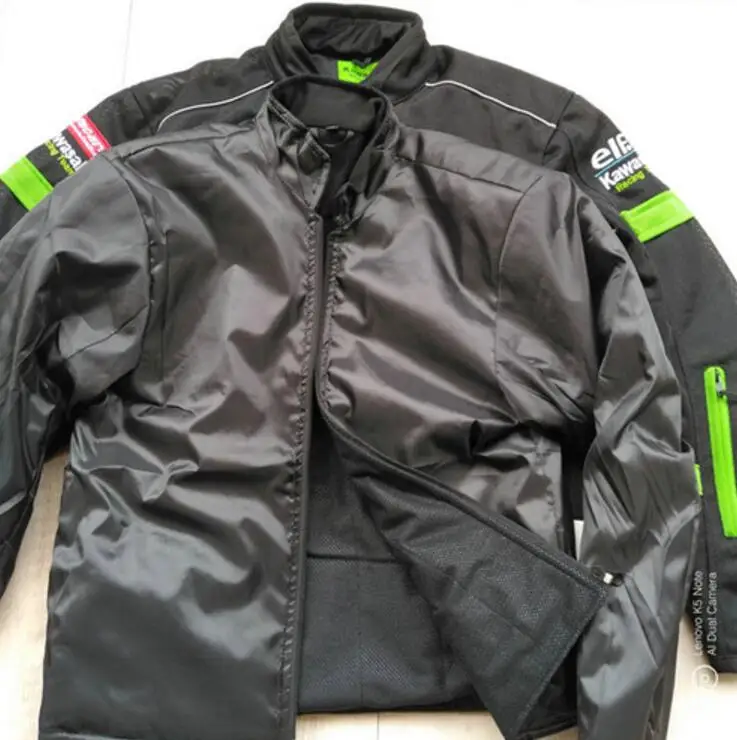 Новый летний велосипедный костюм Kawasaki из дышащей сетки с двойной независимой