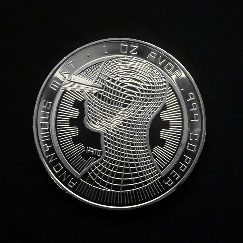 Новые золотые/серебряные монеты Биткоин Иностранные художественные подарки для