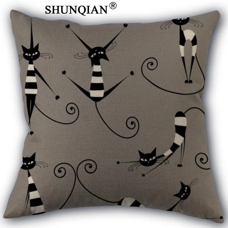 Чехол для подушки из хлопка и льна 45x45 см|linen pillowcase|pillow casedecorative pillow case |