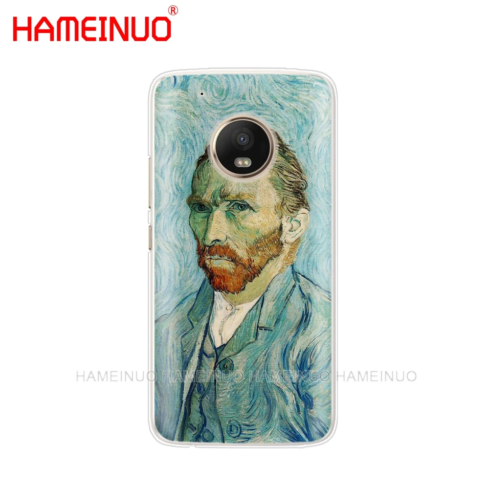 HAMEINUO Van Gogh Звездная ночь чехол для телефона Motorola Moto X4 E4 C G6 G5 G5S G4 Z2 Z3 PLAY PLUS|Бамперы| |