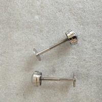 5 pcs flute head stopperplugs real brass body nickel plated flute accessories