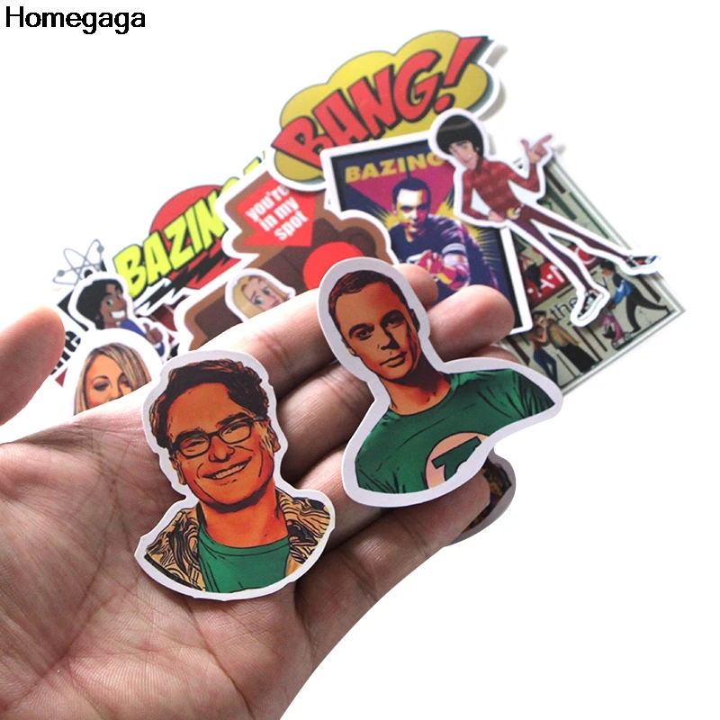 Homegaga 17 шт. Винтаж TBBT Косплей принт Декор стены тетрадь телефон ноутбук велосипед Скрапбукинг наклейка наклейки D1925