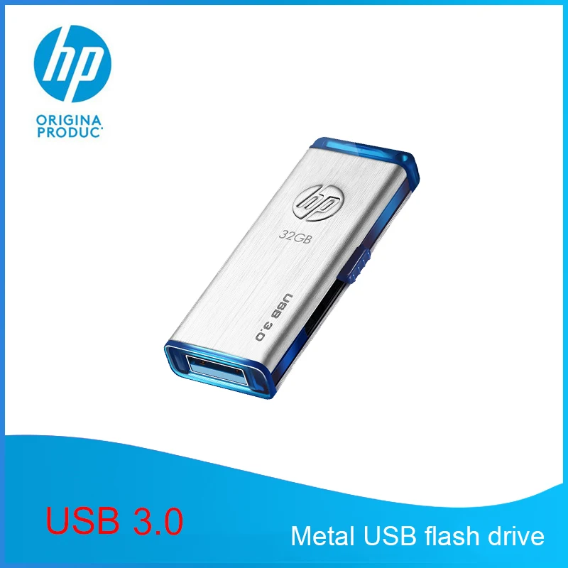 Hp USB 3 0 флеш накопитель 64 ГБ 16 x730w металлическая usb флешка высокая скорость C Мини